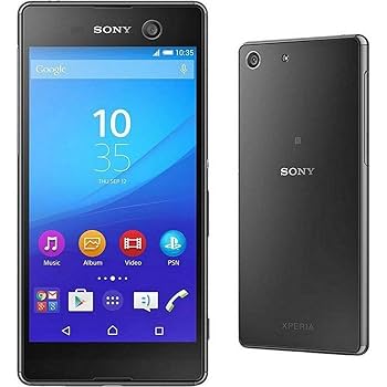 Renewed) Sony Xperia M5 Dual E5663 (Black, 16GB) : Amazon.in
